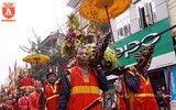 Tưng bừng trẩy hội rước pháo Đồng Kỵ - Bắc Ninh